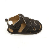 Newborn Boys Sandal - Dark Brown, Newborn Caps, Shoes & Socks, Chase Value, Chase Value