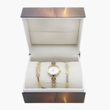 Women's Bracelet Set - Golden, Women Watches, Chase Value, Chase Value
