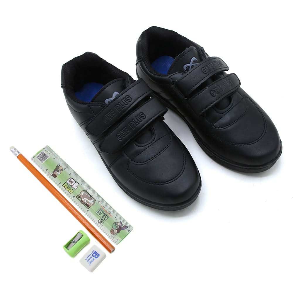 Boys School Magic Shoes - Black, Boys Formal Shoes, Chase Value, Chase Value