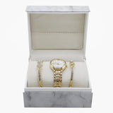 Women's Bracelet Set - Golden, Women Watches, Chase Value, Chase Value