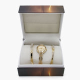 Women's Bracelet Set - Golden, Women Watches, Chase Value, Chase Value