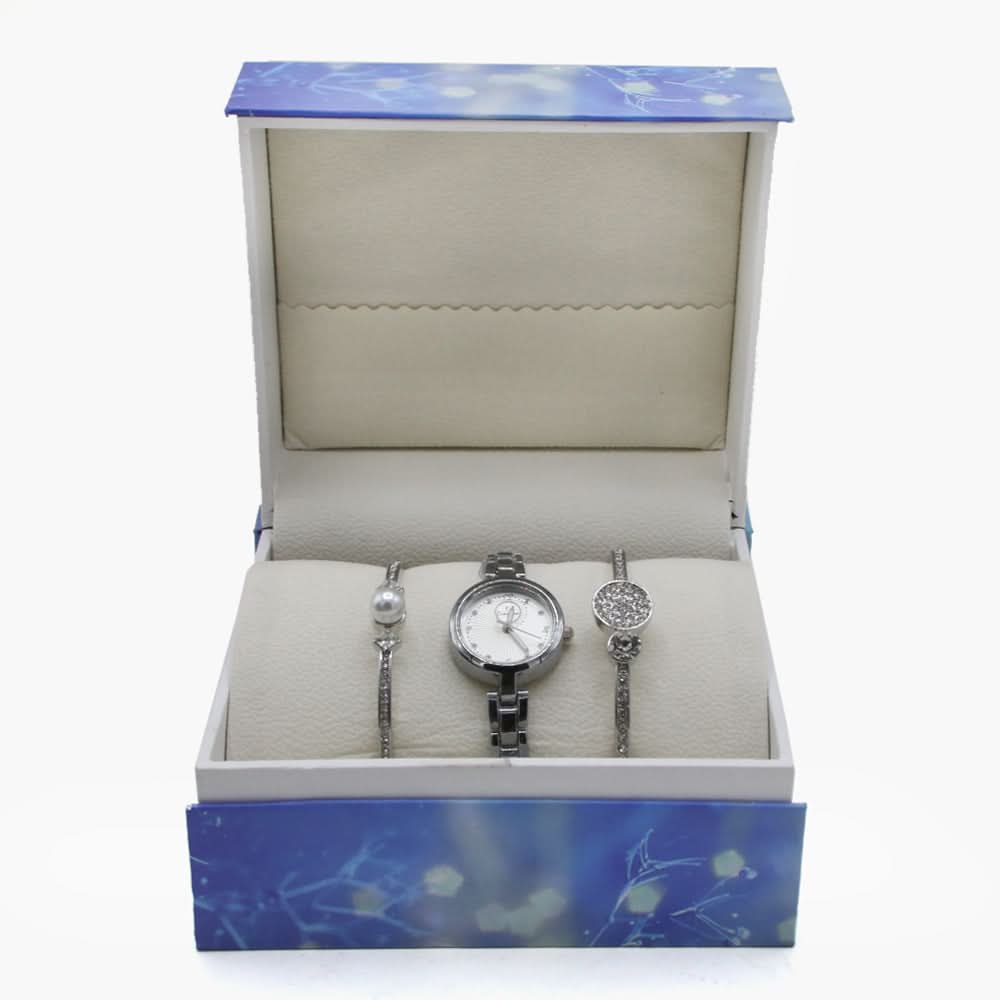 Women's Bracelet Set - Silver, Women Watches, Chase Value, Chase Value