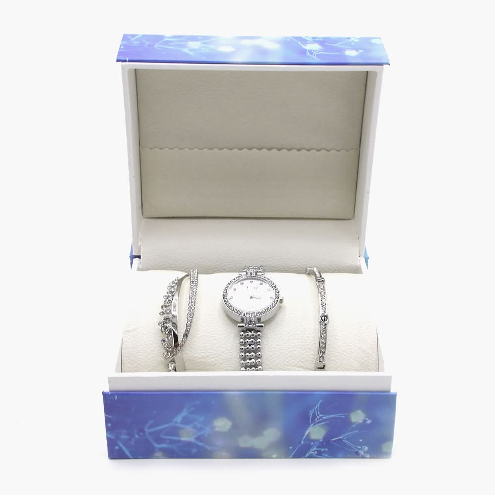 Women's Bracelet Set - Silver, Women Watches, Chase Value, Chase Value