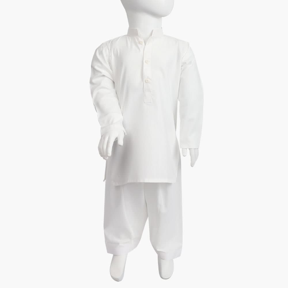 Boys Shalwar Suit - White, Boys Shalwar Kameez, Chase Value, Chase Value