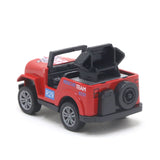 Jeep Big Friction Car Toy For Kids - Red, Die-cast Model Car, Chase Value, Chase Value