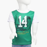 Boys Azadi T-Shirt - Green, Boys T-Shirts, Chase Value, Chase Value