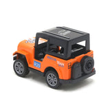 Jeep Big Friction Car Toy For Kids - Orange, Die-cast Model Car, Chase Value, Chase Value