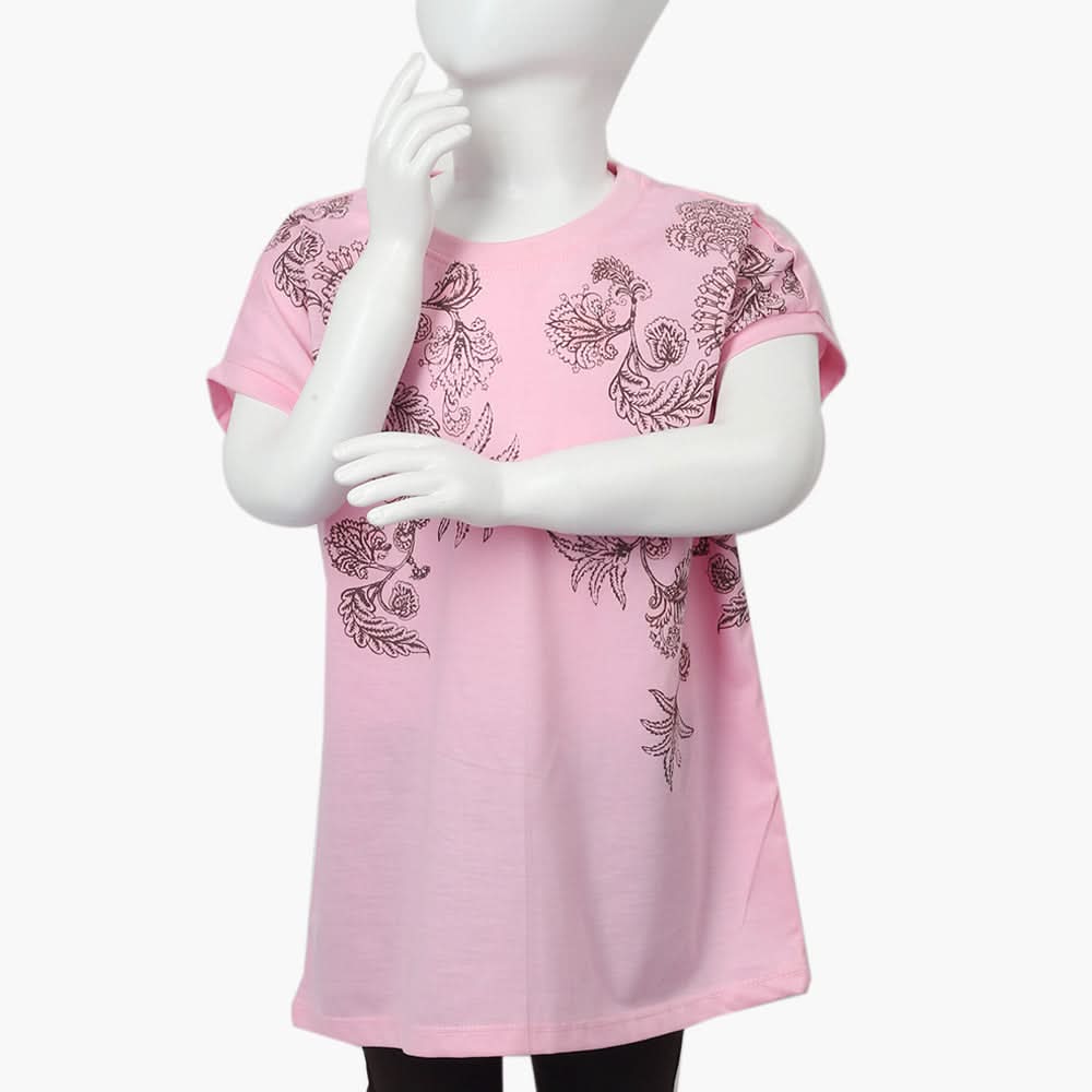 Girls T-Shirt - Pink, Girls T-Shirts, Chase Value, Chase Value