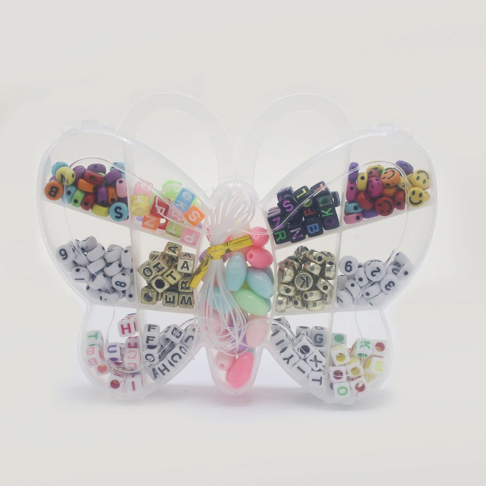 DIY Art Butterfly Bead Set - Multi-Color, Kids Blocks & Building Toys, Chase Value, Chase Value