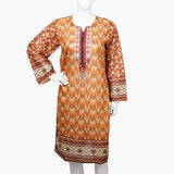 Women's Digital Printed Kurti - Brown, Women Ready Kurtis, Chase Value, Chase Value