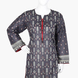Women's Digital Printed Kurti - Black, Women Ready Kurtis, Chase Value, Chase Value