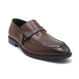 Eminent Comfortable Slip-On Leather Moccasins - Mustard, Men's Formal Shoes, Eminent, Chase Value