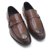 Eminent Comfortable Slip-On Leather Moccasins - Mustard, Men's Formal Shoes, Eminent, Chase Value
