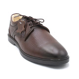Eminent Business Formal Breathable Leather Lace-up Shoe - Brown, Men's Formal Shoes, Eminent, Chase Value