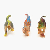 Dinosaur 3Pcs - Multi Color, Stuffed Toys, Chase Value, Chase Value