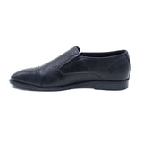 Eminent Comfortable Slip-On Leather Moccasins - Black, Men's Formal Shoes, Eminent, Chase Value