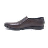 Eminent Comfortable Slip-On Leather Moccasins - Coffee, Men's Formal Shoes, Eminent, Chase Value