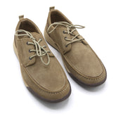 Eminent Square Toe - Lace-Ups -Comfort Insole Causal Shoes - Beige, Men's Casual Shoes, Eminent, Chase Value