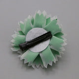 Girls Azadi Hair Pins - Green & White, Girls Hair Accessories, Chase Value, Chase Value