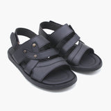Men's Sandal - Black, Men's Sandals, Chase Value, Chase Value