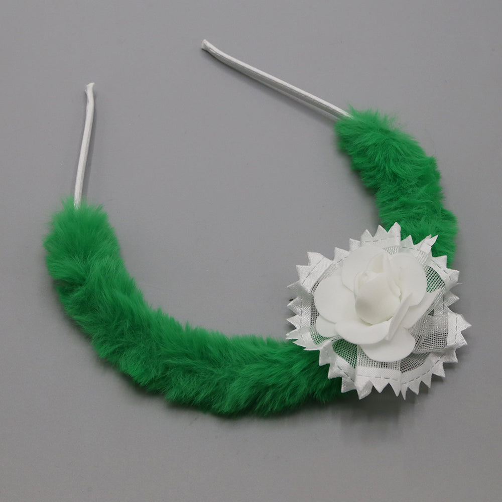 Girls Azadi Hair Band - Green, Girls Hair Accessories, Chase Value, Chase Value
