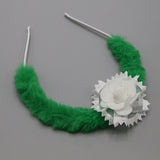 Girls Azadi Hair Band - Green, Girls Hair Accessories, Chase Value, Chase Value