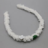 Girls Azadi Hair Band - White, Girls Hair Accessories, Chase Value, Chase Value