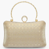 Bridal Clutch - Golden, Women Clutches, Chase Value, Chase Value