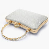 Bridal Clutch - Silver, Women Clutches, Chase Value, Chase Value