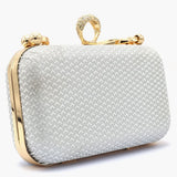 Bridal Clutch - Silver, Women Clutches, Chase Value, Chase Value