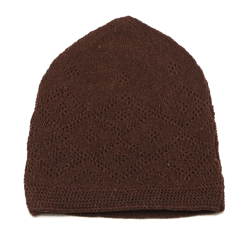 Prayer Topi - Dark Brown, Prayer Accessories, Chase Value, Chase Value