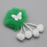 Independence Day Hair Pony - Green & White, Girls Hair Accessories, Chase Value, Chase Value
