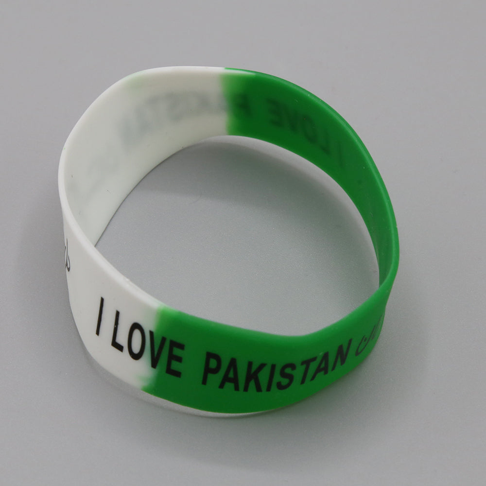 Independence Day Girls Hand Band - Green & White, Girls Bangles & Bracelet, Chase Value, Chase Value