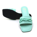 Ladies Slipper - Green, Women Slippers, Chase Value, Chase Value
