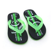 Boys Flip Flop Slipper - Green, Boys Slippers, Chase Value, Chase Value