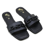 Ladies Slipper - Black, Women Slippers, Chase Value, Chase Value