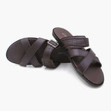 Men's Slipper - Brown, Men's Slippers, Chase Value, Chase Value