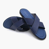 Men's Slipper - Blue, Men's Slippers, Chase Value, Chase Value