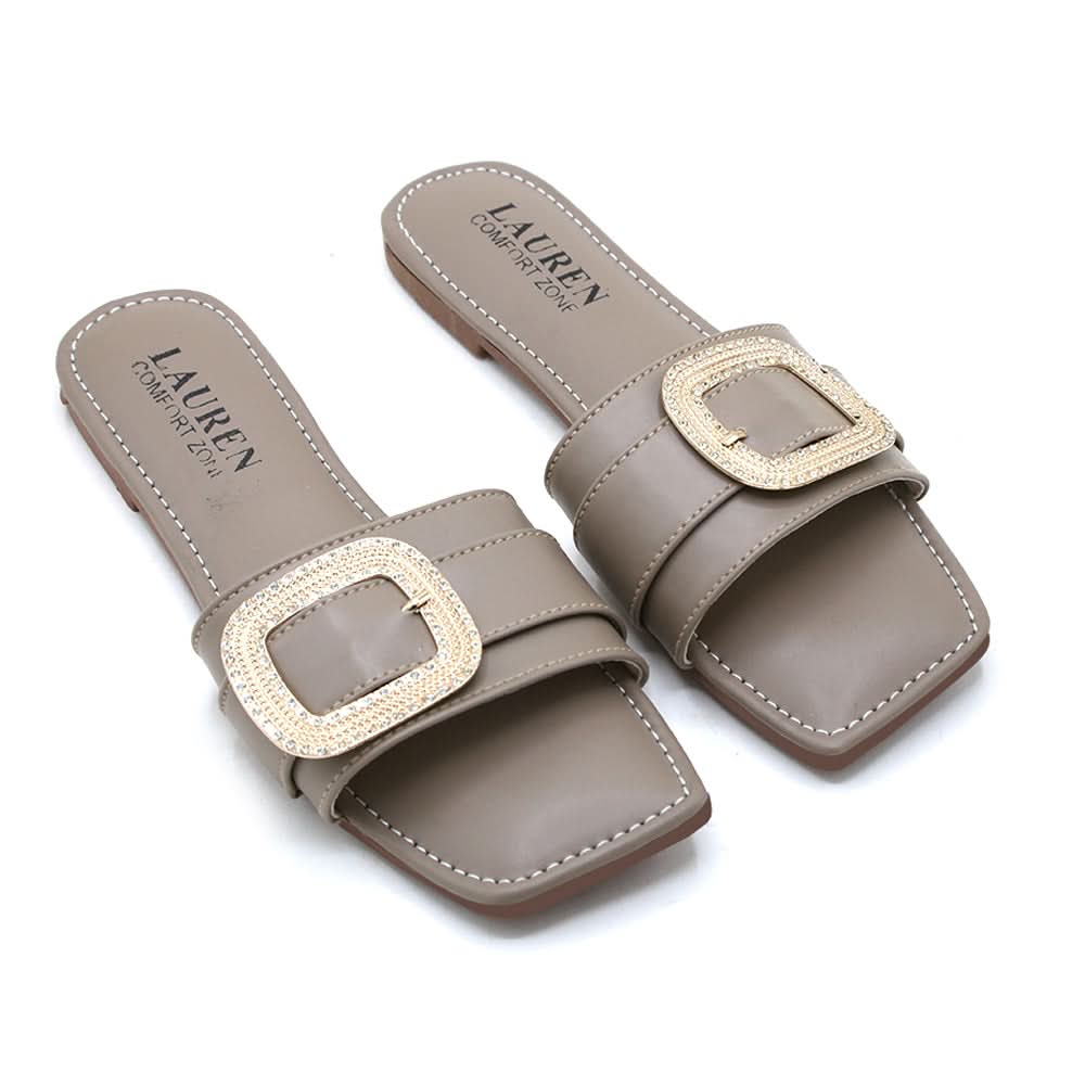 Women's Slipper - Beige, Women Slippers, Chase Value, Chase Value