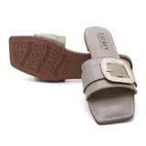 Women's Slipper - Beige, Women Slippers, Chase Value, Chase Value