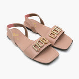 Women's Sandal - Peach, Women Sandals, Chase Value, Chase Value