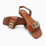 Women's Sandal - Mustard, Women Sandals, Chase Value, Chase Value