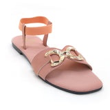 Women's Sandal - Peach, Women Sandals, Chase Value, Chase Value