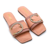 Women's Slipper - Peach, Women Slippers, Chase Value, Chase Value