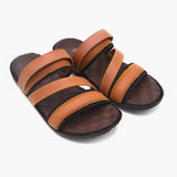 Men's Casual Sandal - Mustard, Men's Sandals, Chase Value, Chase Value