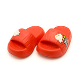 Girls Slider - Orange, Girls Slippers, Chase Value, Chase Value