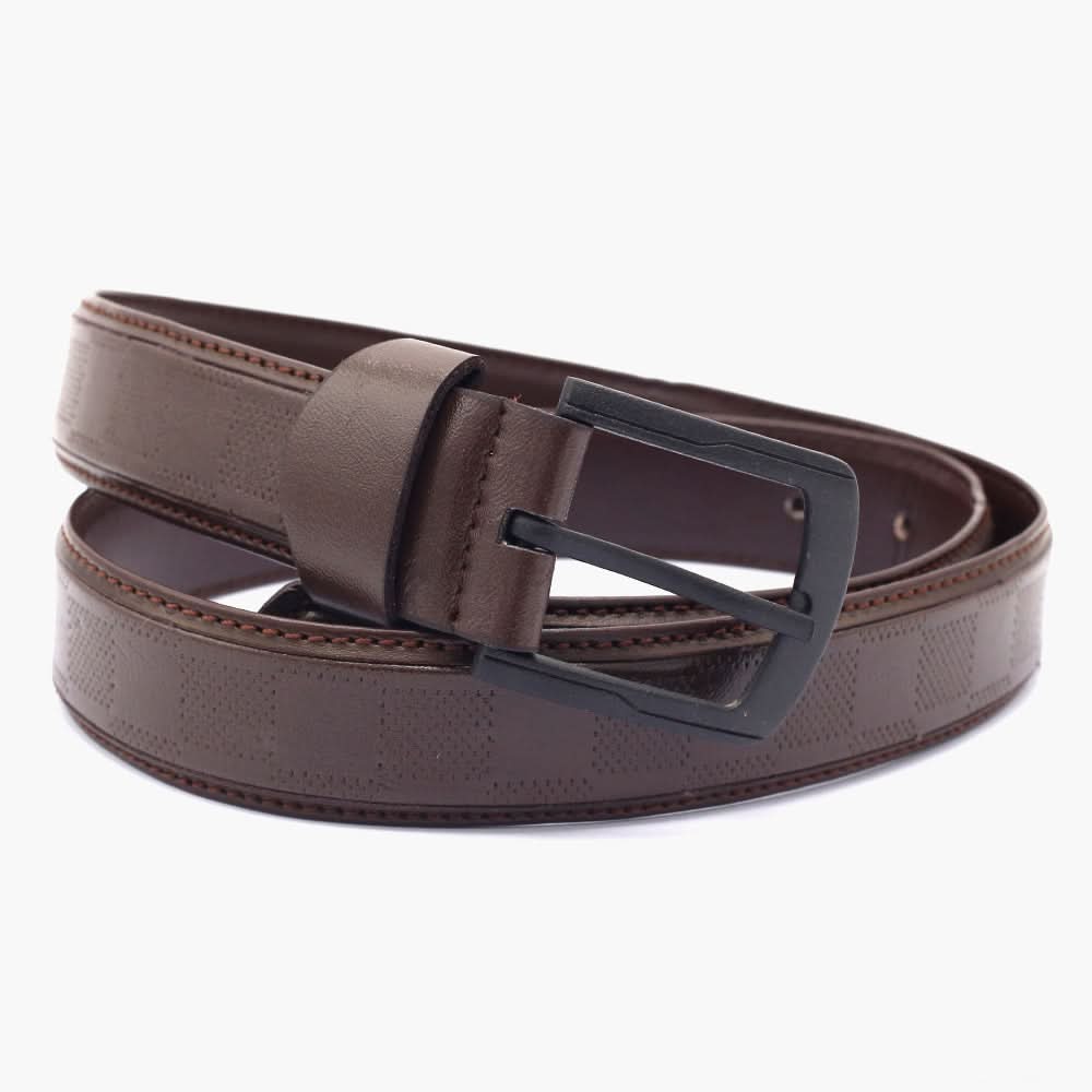 Men's Formal Belt - Brown, Men's Belt, Chase Value, Chase Value