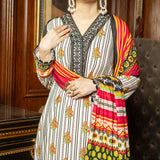 Eminent Printed Cotail Unstitched 3Pcs Suit - 22, Women, 3Pcs Shalwar Suit, Eminent, Chase Value