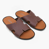 Men's Slipper - Brown, Men's Slippers, Chase Value, Chase Value
