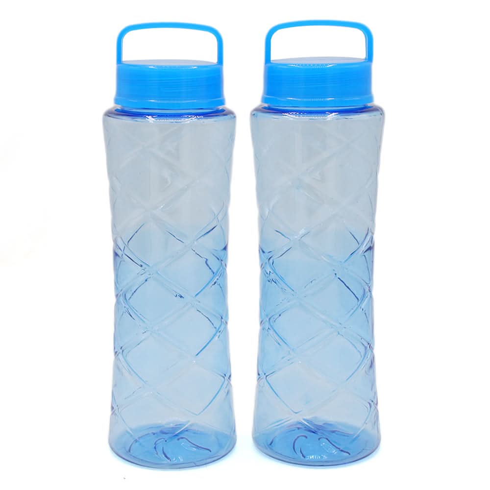 Diamond Bottle Pack of 2 - Blue, Glassware & Drinkware, Chase Value, Chase Value